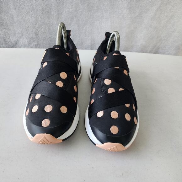 Adidas Shoes Womens Size 5 Sneakers Satin Minnie Mouse Polka Dot Disney Fortarun - Picture 9 of 11